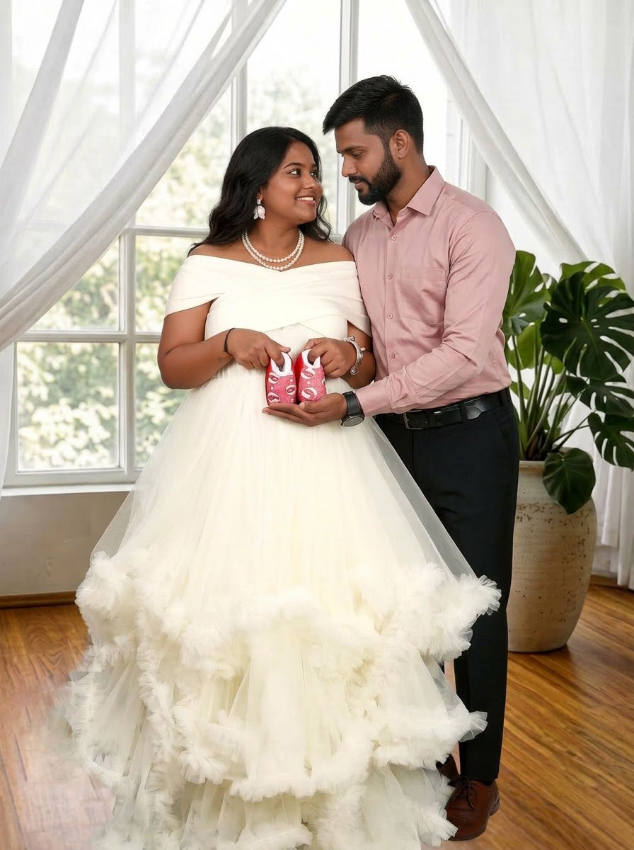 Couple Maternity Portrait